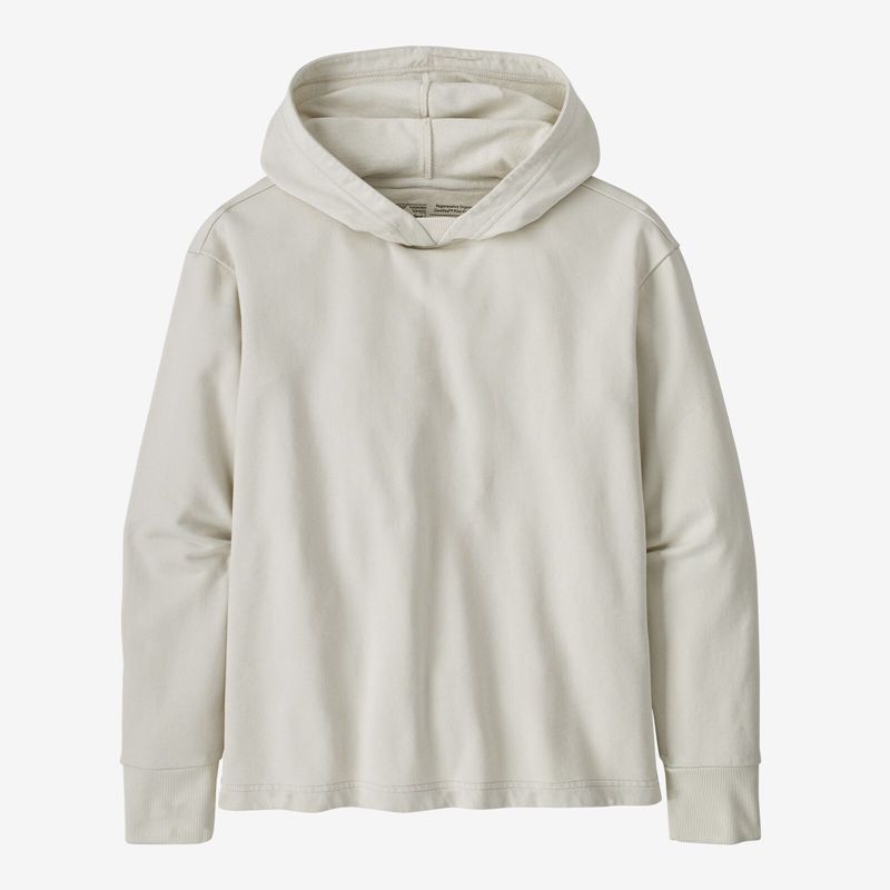 White Patagonia Regenerative Organic Certified™ Cotton Essential Women's Hoodie | OALNRH528